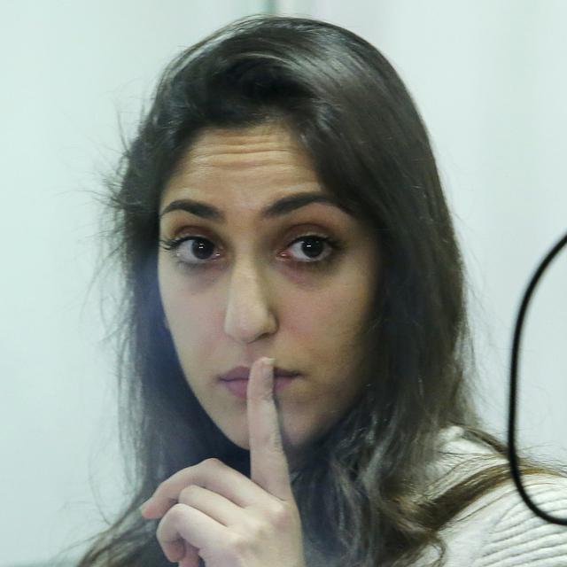 L'israélienne Naama Issachar, emprisonnée en Russie pour trafic de drogue. [AP Photo/Keystone - Alexander Zemlianichenko Jr.]