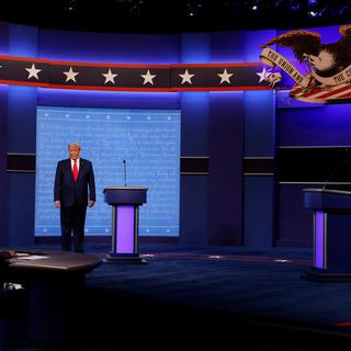 Dernier duel entre Donald Trump et Joe Biden avant le sprint final. [Jonathan Ernst]