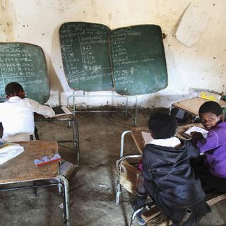 Une école du village de Mwezeni, dans la province du Cap oriental en Afrique du Sud [REUTERS - Rayan Gray]