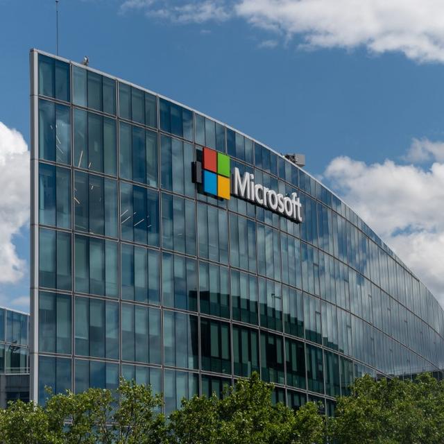 Le siège de Microsoft France, à Issy-les-Moulineaux. [AFP - Hans Lucas / Riccardo Milani]