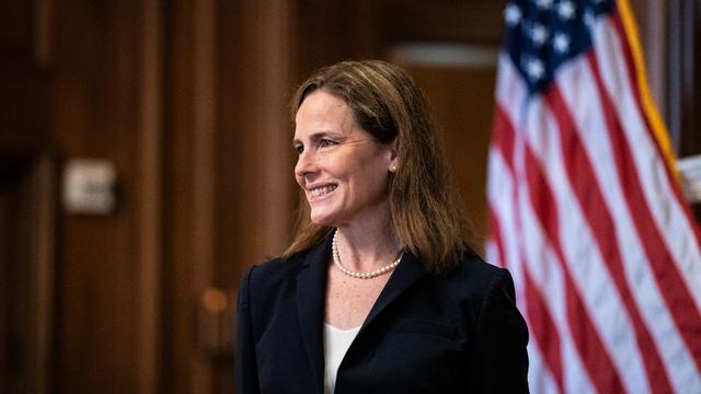 Le Sénat américain a confirmé la juge Amy Coney Barrett à la Cour suprême. [AFP - Anna MONEYMAKER]