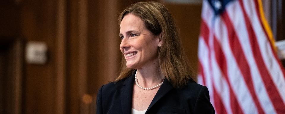 Le Sénat américain a confirmé la juge Amy Coney Barrett à la Cour suprême. [AFP - Anna MONEYMAKER]