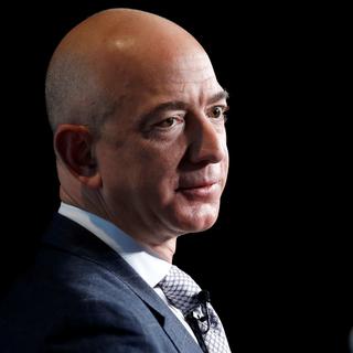 Jeff Bezos, fondateur des sociétés Amazon et Blue Origin, et également propriétaire du journal The Washington Post. [Reuters - Joshua Roberts]