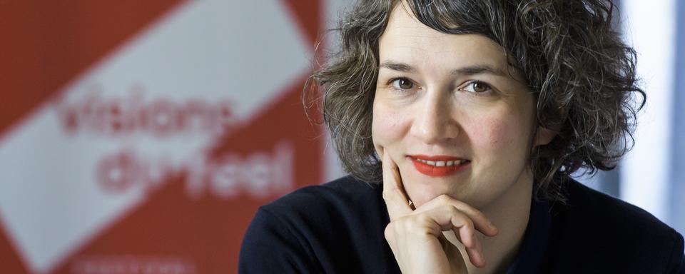 Emilie Bujès, directrice artistique du Festival Visions du Réel à Nyon. [Keystone - Jean-Christophe Bott]