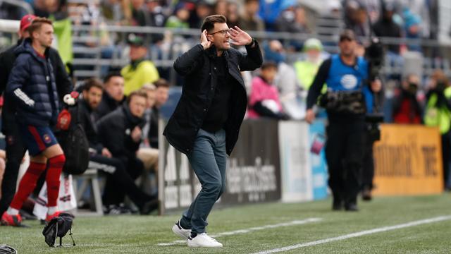 Raphaël Wicky n'est pas parvenu à empocher des points pour son 1er match avec Chicago. [USA Today]