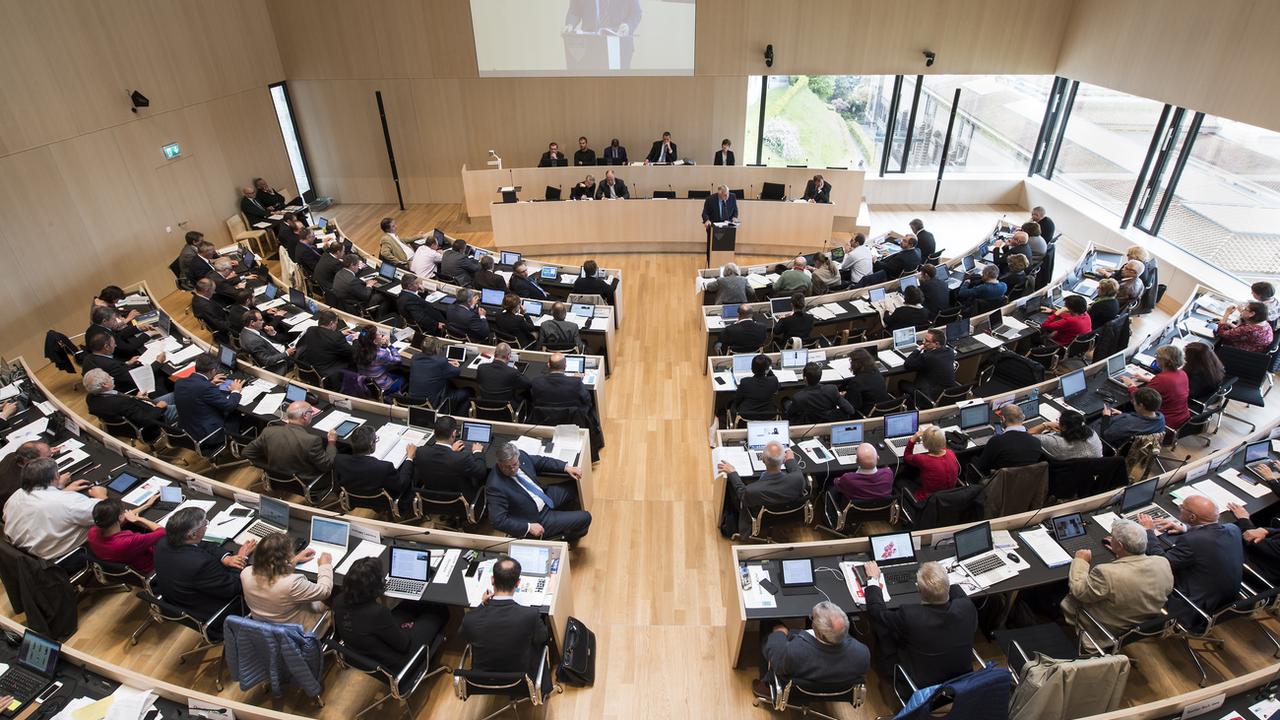 Le Grand Conseil vaudois s'est prononcé pour une journée cantonale pour le climat. [Keystone - Jean-Christophe Bott]