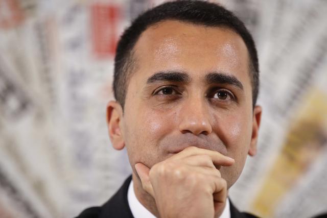 Luigi Di Maio. [Keystone - AP Photo/Alessandra Tarantino]