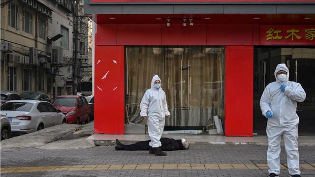 La ville chinoise de Wuhan est le berceau de l'épidémie, même si ce n'est pas là que le coronavirus a fait le plus de victimes. [afp - Hector Retamal]