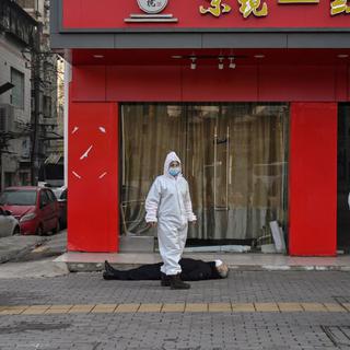 La ville chinoise de Wuhan est le berceau de l'épidémie, même si ce n'est pas là que le coronavirus a fait le plus de victimes. [afp - Hector Retamal]