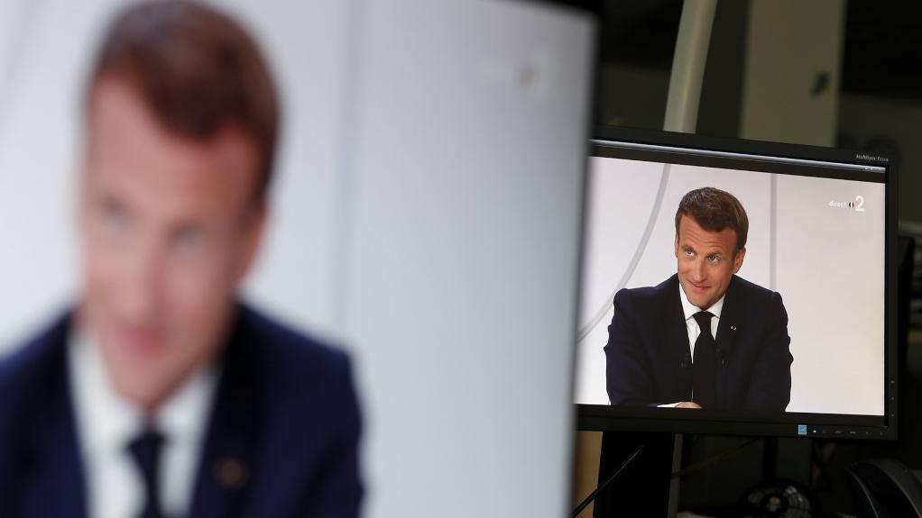 Emmaneul Macron a annoncé plusieurs mesures de relance dans son discours du 14 juillet [AFP - Stefano Rellandini]