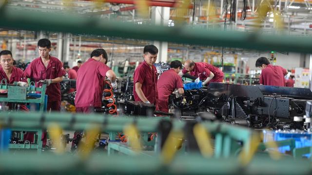 En crise, le "made in China" doit se renouveler. [AFP - STR]