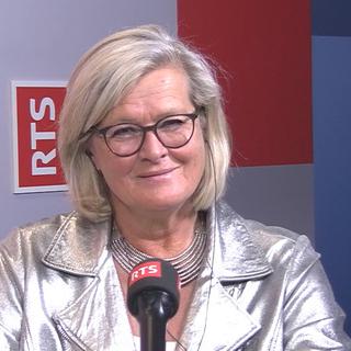 Ursula Plassnik, ambassadrice d'Autriche à Berne. [RTS]