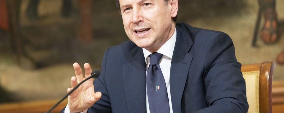 Le président du Conseil italien a lancé son plan de déconfinement. [EPA - EPA]