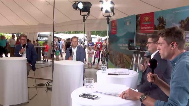 Débat entre Simone Patelli, Massimo Suter et Samantha Bourgoin. [RTS - RTS]