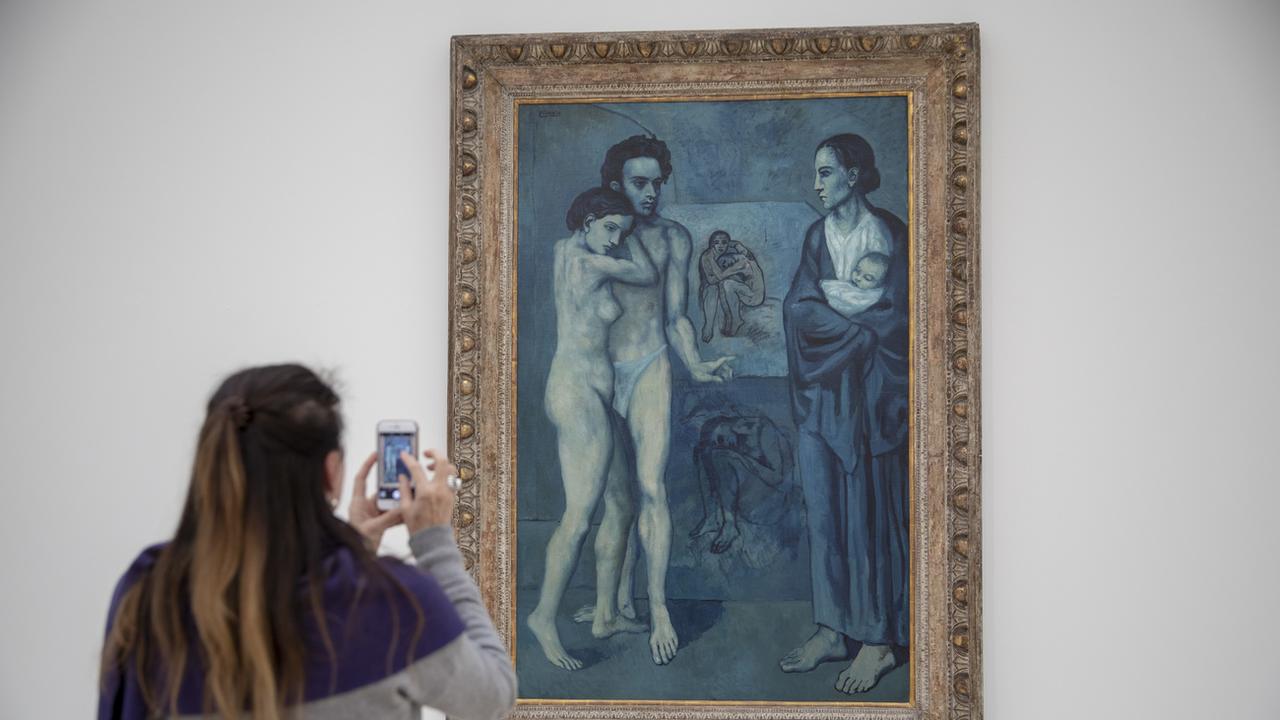En 2019, la Fondation Beyeler a accueilli une exposition sur les jeunes années du peintre Picasso. [KEYSTONE/Patrick Straub]