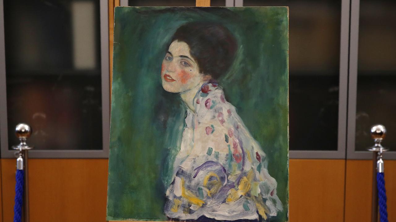 Un tableau retrouvé par hasard en Italie est un original de Gustav Klimt. [Keystone - Antonio Calanni]