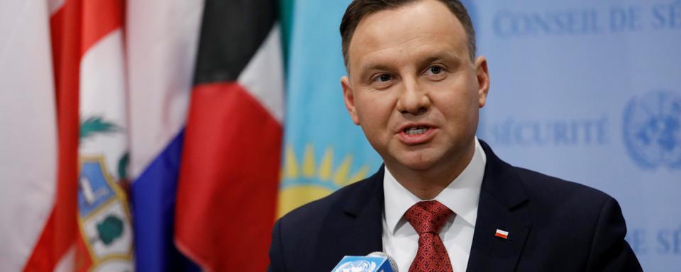 Le président polonais, Andrzej Duda, doit encore signer la loi pour qu'elle entre en vigueur. [Reuters - Shannon Stapleton]