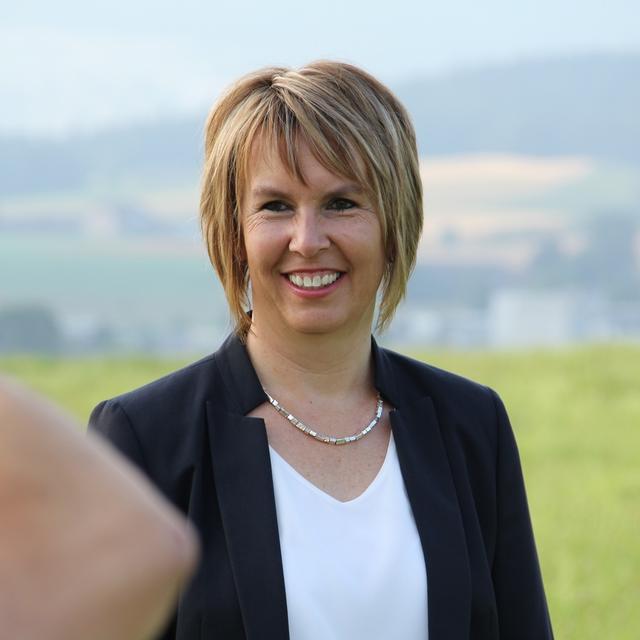 La ministre jurassienne Nathalie Barthoulot. [Keystone - SP]