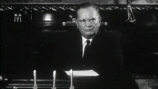 Le maréchal Tito en 1963