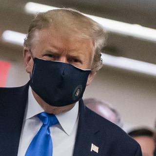 Donald Trump a opéré un revirement dans sa communication sur le port du masque face au Covid-19. [AFP - Alex Edelman]