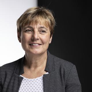 La conseillère nationale Brigitte Crottaz (PS/VD). [Keystone - Gaëtan Bally]