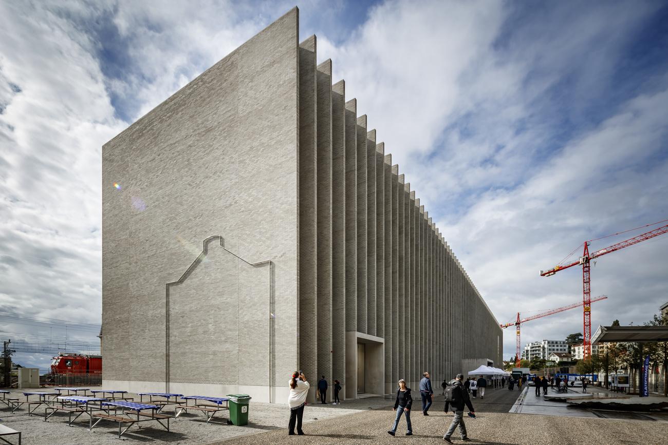 Le nouveau Musée des beaux-arts de Lausanne, inauguré en 2019. [Keystone - Valentin Flauraud]