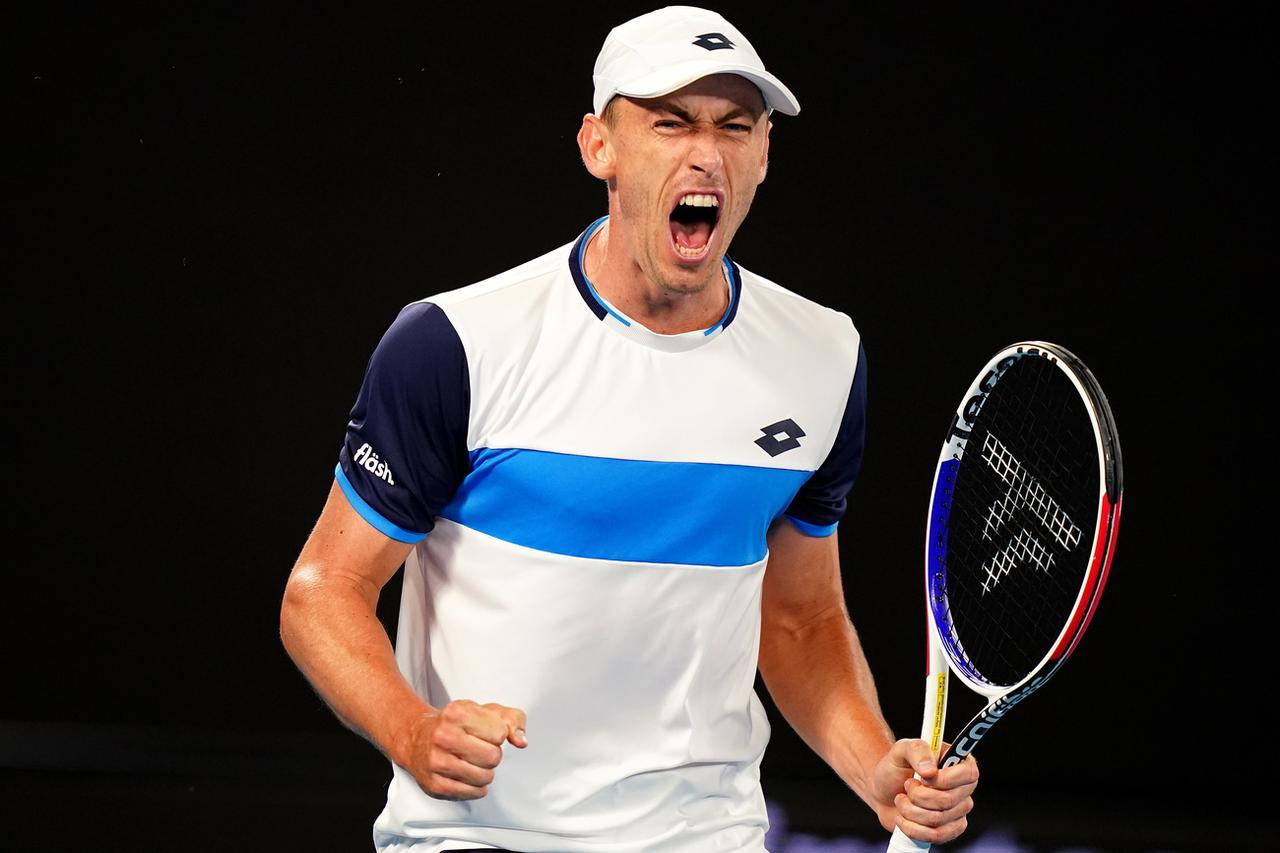 John Millman. [AP - Scott Barbour]