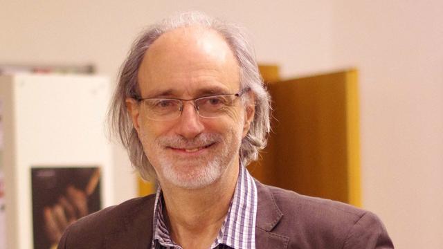 Ralph Kundig, Président de BIEN-CH (Basic Income Earth Network-Switzerland). [Marine Skolka]