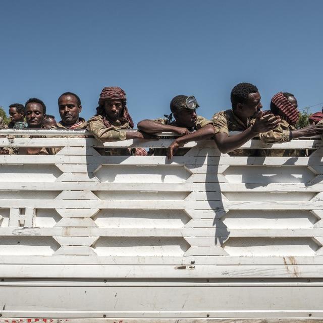 Des membres des forces spéciales Amhara en Ethiopie. [AFP - Eduardo Soteras]