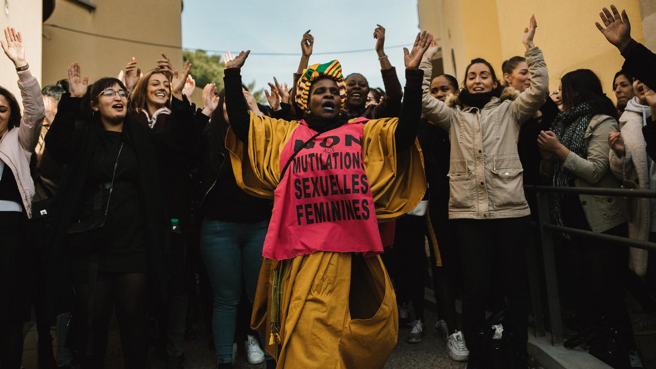 Une manifestation contre les mutilations sexuelles féminines à Marseille le 6 février 2020 (image d'illustration). [afp - Théo Giacometti/Hans Lucas]
