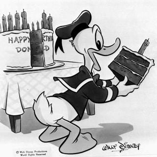Donald Duck en 1934. [AP Photo/Walt Disney Productions/Keystone]