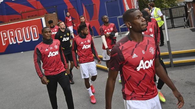 Manchester United, emmené par Paul Pogba, fait figure de favori. [Glyn Kirk]