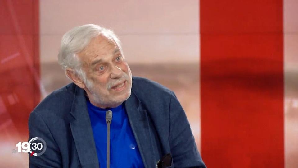 Jean Luc Bideau sur le plateau du 19h30, le 18 mai 2020.