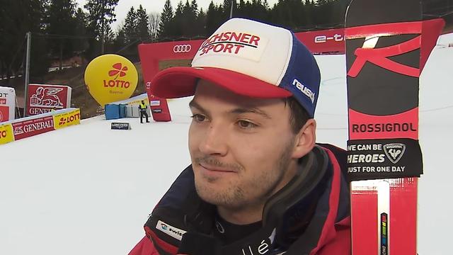 Loïc Meillard revient sur sa belle 2e place à Garmisch