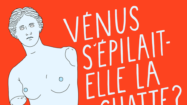 Visuel du podcast de Julie Beauzac, "Vénus sʹépilait-elle la chatte?".