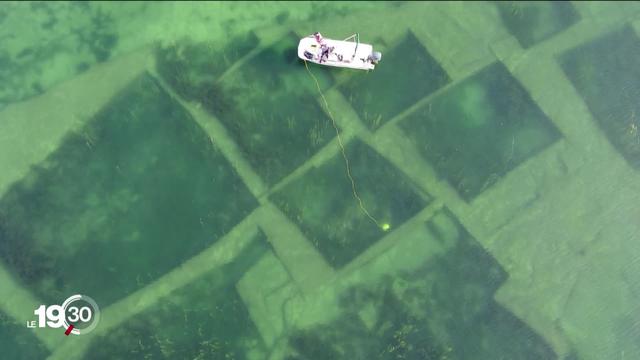 A la découverte des mystérieuses carrières englouties du lac Léman.