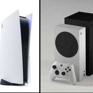 La PlayStation 5 de Sony et la Xbox Series X de Microsoft sortiront en novembre. [Microsoft / Sony Interactive Entertainment inc. / AFP]
