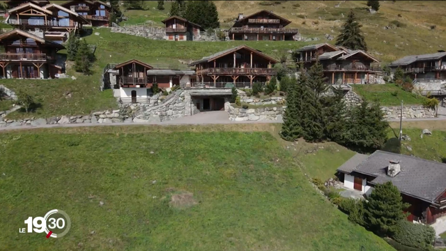 A Verbier, un milliardaire italien risque de perdre son chalet à 15 millions. [RTS]