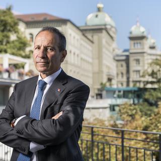 Petros Mavromichalis, ambassadeur de l'Union européenne en Suisse. [Keystone - Alessandro della Valle]
