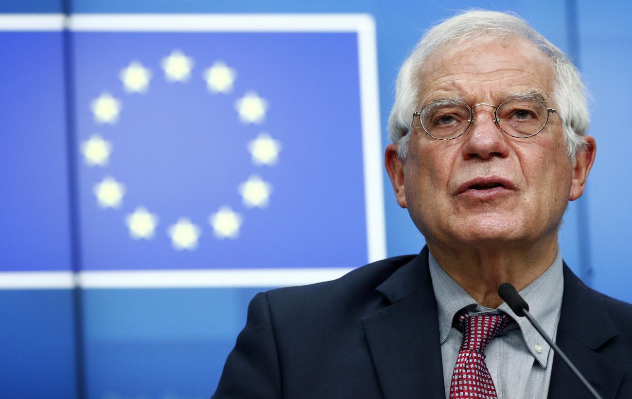 Josep Borrell, chef de la diplomatie de l'Union européenne. [Keystone - François Lenoir]