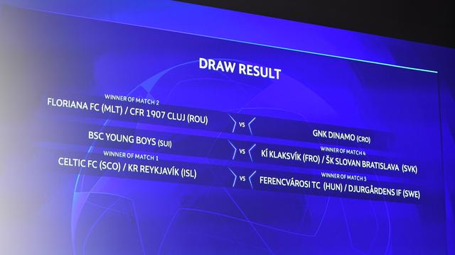 Le vainqueur du match entre Klaksvik et le Slovan devra se rendre à Berne au 2e tour. [Keystone]