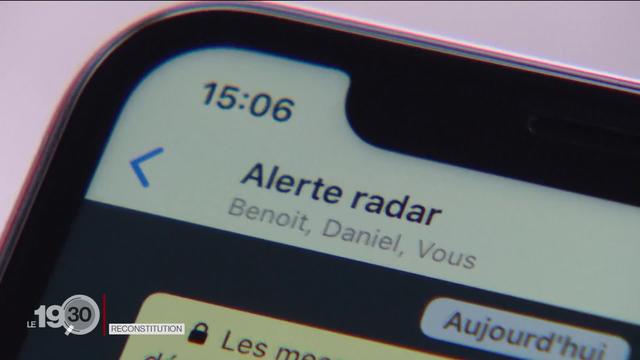 200 automobilistes dénoncés par le Ministère public pour avoir signalé des contrôles radar sur la messagerie WhatsApp