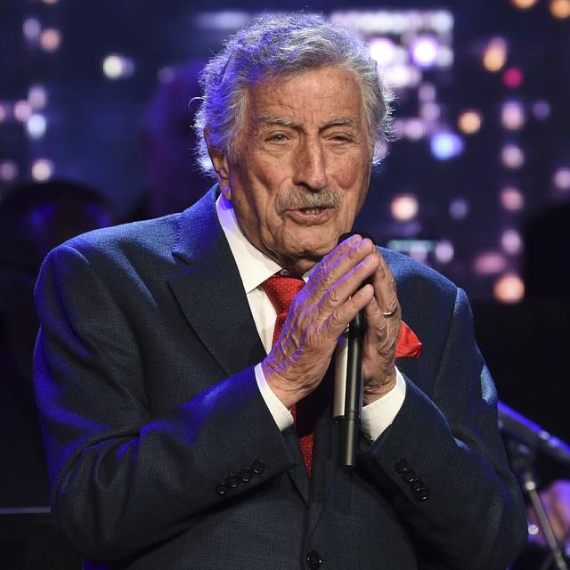 Le chanteur américain de jazz Tony Bennett. [Keystone - Evan Agostini / AP Invision]