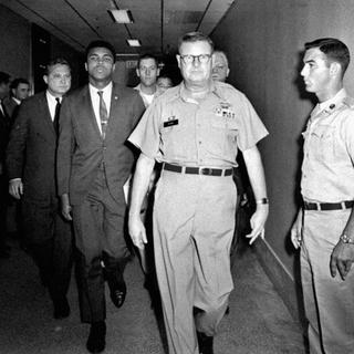 Mohamed Ali en 1967. [Keystone/AP Photo]