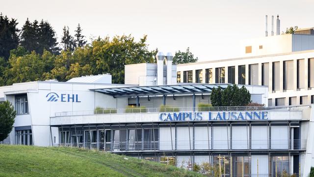 Le campus de l'Ecole Hoteliere de Lausanne. [Keystone - Jean-Christophe Bott]