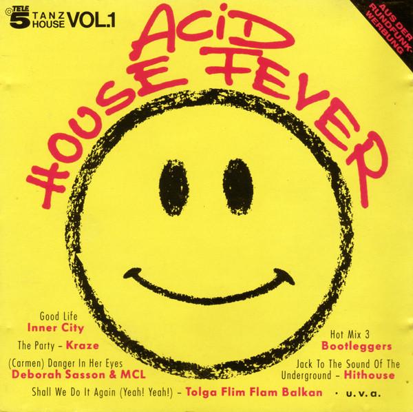 La pochette de l'album "Acid House Fever", compilation sortie en 1988. [DR]