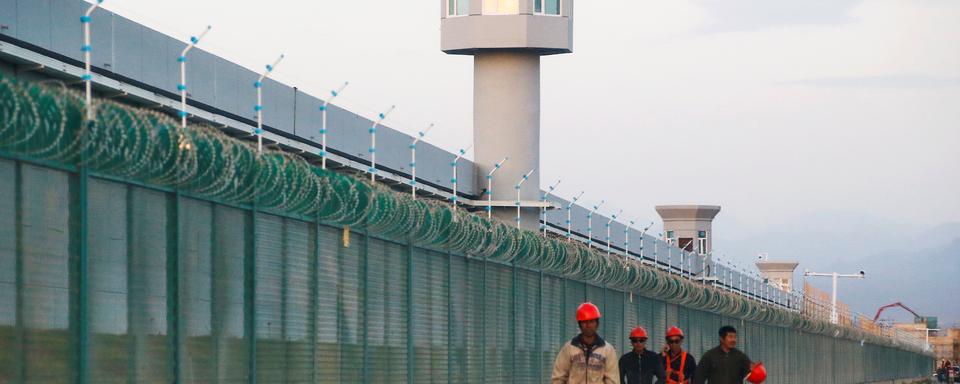 Le centre d'internement de Dabancheng près d'Urumqi, la capitale du Xinjiang. [Reuters - Thomas Peter]