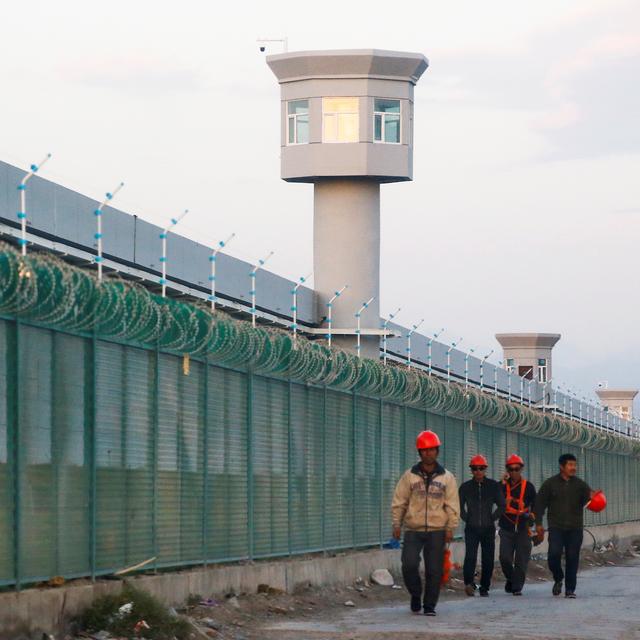 Le centre d'internement de Dabancheng près d'Urumqi, la capitale du Xinjiang. [Reuters - Thomas Peter]