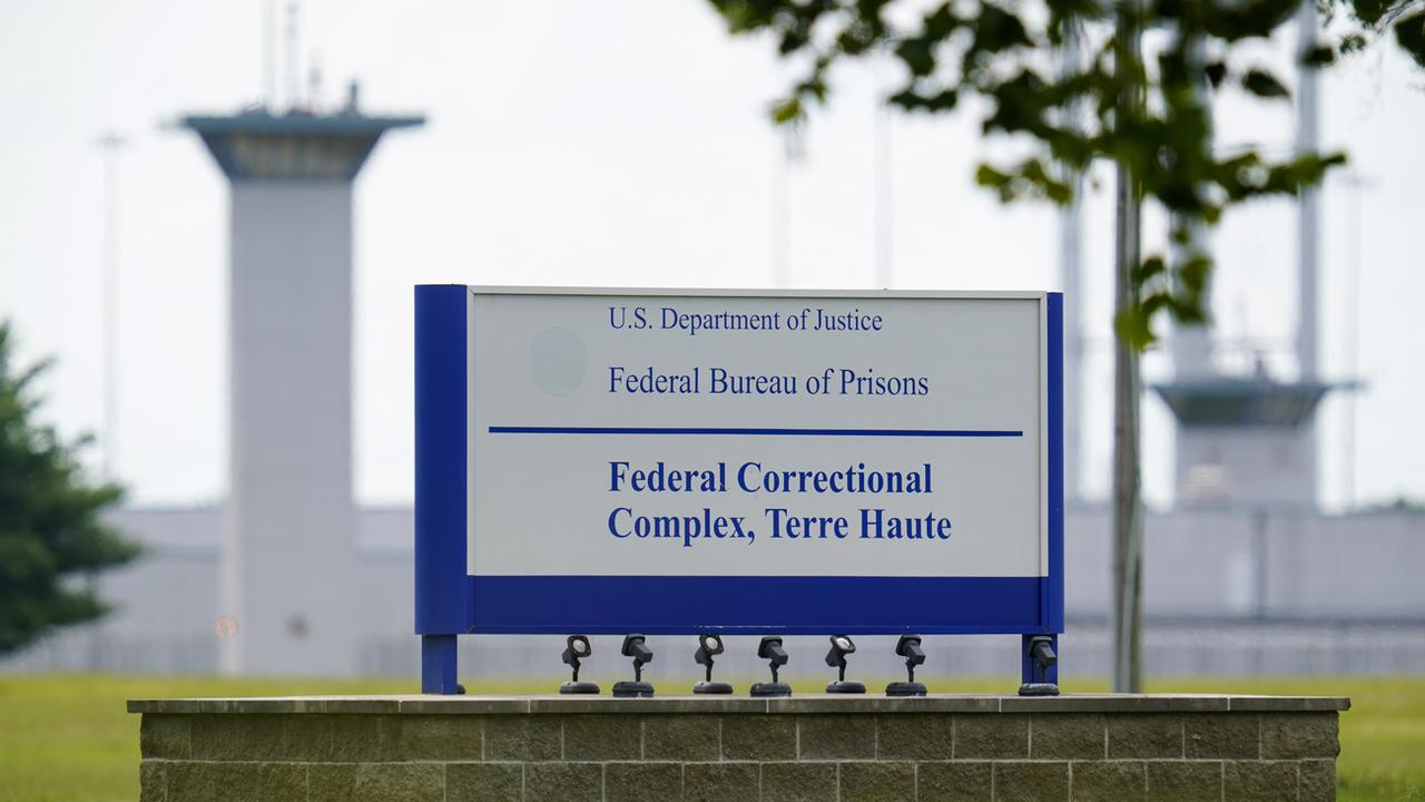 Orlando Hall sera le huitième prisonnier à subir une exécution fédérale depuis la reprise cet été d'une pratique mise en sommeil pendant 17 ans. Pénitencier fédéral de Terre-Haute, Indiana (image prise en août 2020).