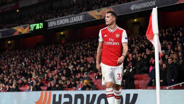 Granit Xhaka a été sermonné par ses dirigeants. [AP - Andy Rain]